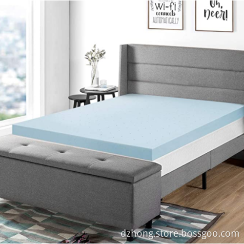 4 Inch Gel Infused Memory Foam Topper Queen